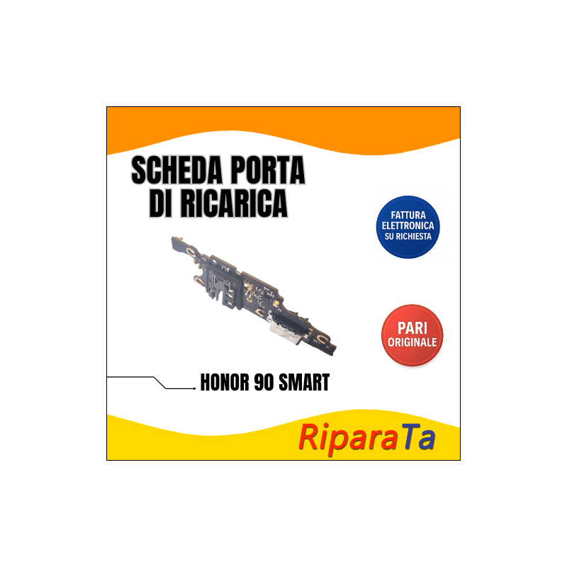 PCB RICARICA CONNETTORE HONOR 90 SMART CLK-NX DOCK MICROFONO JACK AUDIO PARI ORI