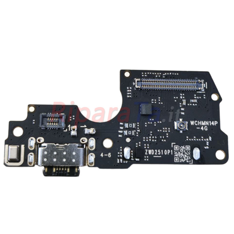 CONNETTORE RICARICA XIAOMI REDMI NOTE 14 PRO 4G  24116RACCG  DOCK PCB MICROFONO LETTORE SIM OEM