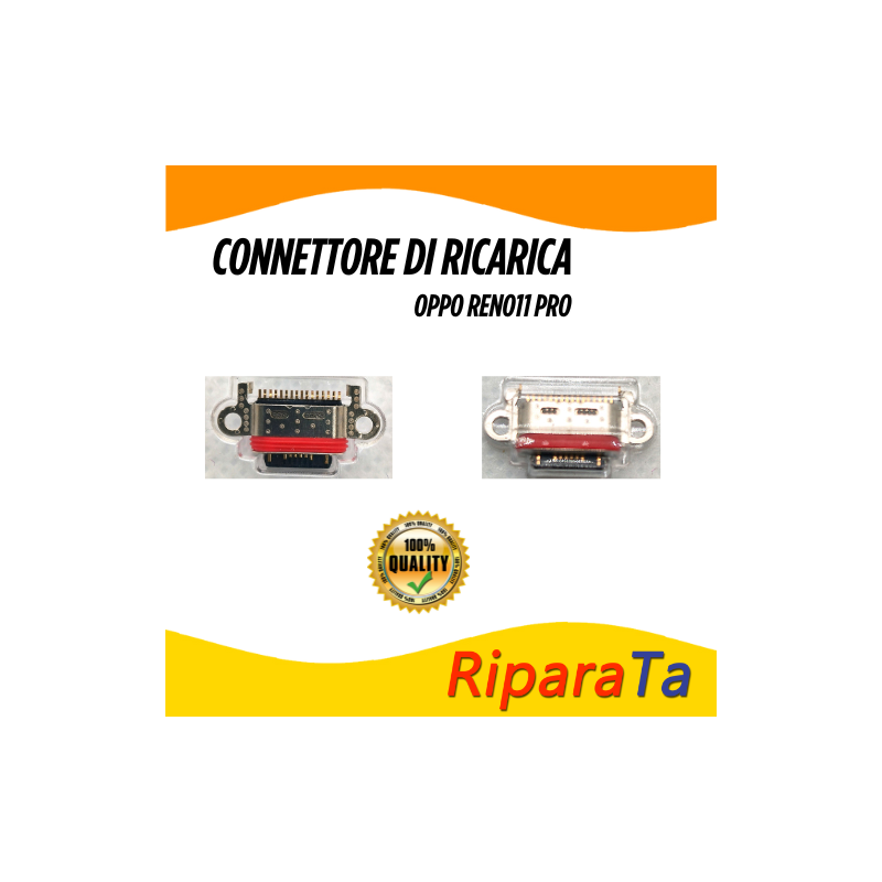 Connettore porta di ricarica per OPPO RENO11 PRO ( CPH2607 ) ORI