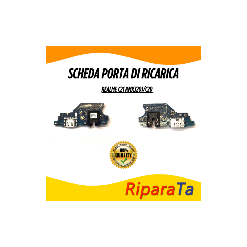 Connettore porta di ricarica per Realme C21 RMX3201 /  C20 ORI