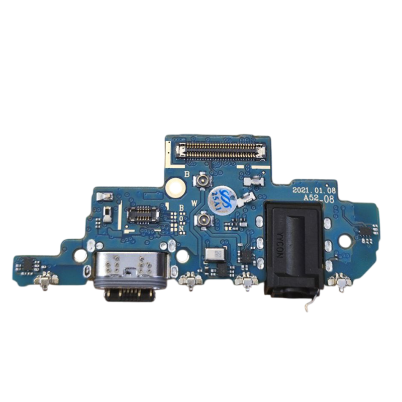CONNETTORE RICARICA SAMSUNG GALAXY A52 A525/A52 5G A525F/A526B DOCK PCB MICROFONO JACK AUDIO OEM